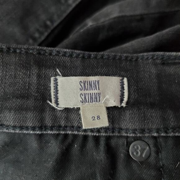 Madewell Off Black 8" Skinny Skinny Jeans 28 - Picture 8 of 13